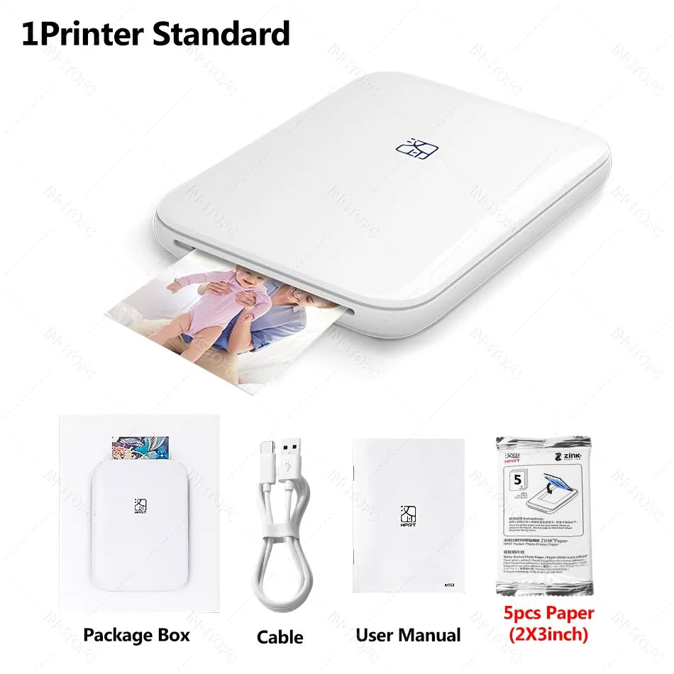Portable Mini Photo Printer