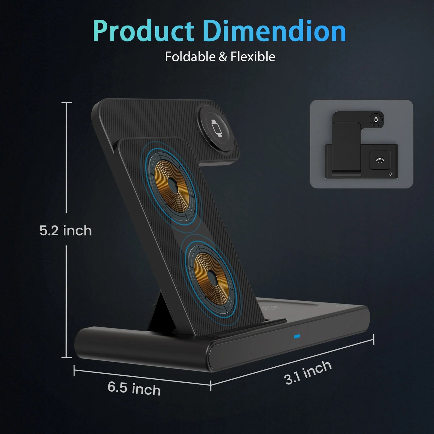 Magnetic 3-in-1 Charger