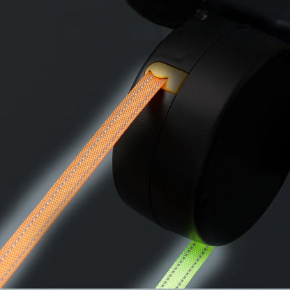 Dual Retractable LED Dog Leash