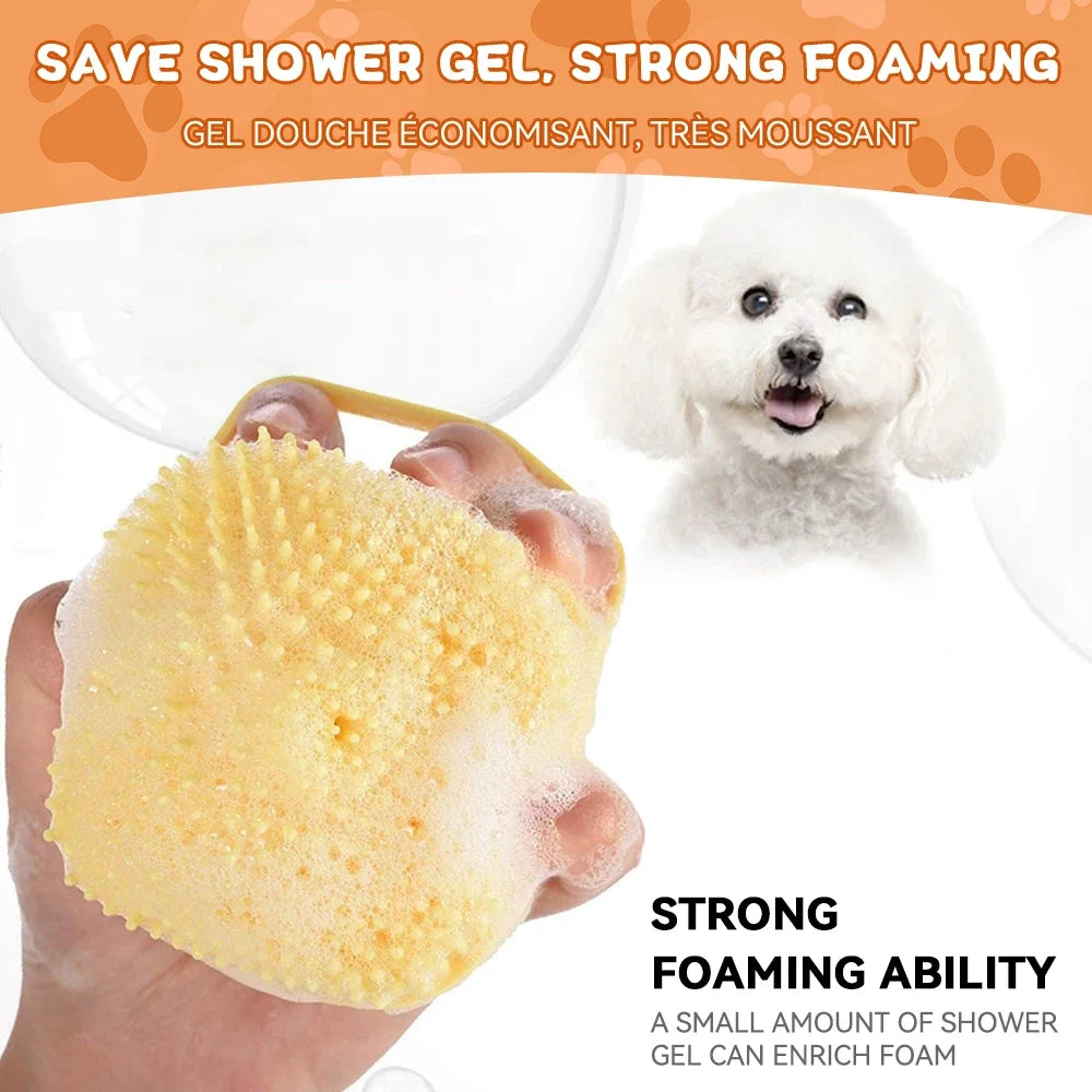 Silicone Pet Bathing Brush
