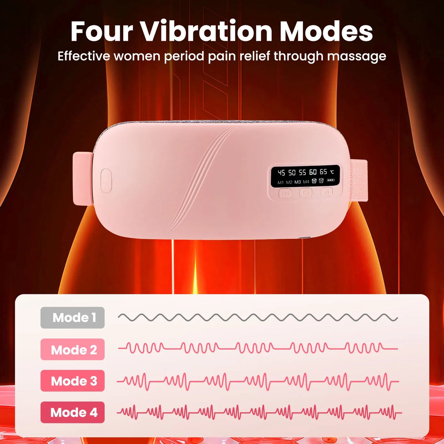 Menstrual Heating Massage Belt