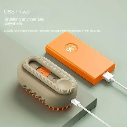 3-in-1 Steamy Pet Brush
