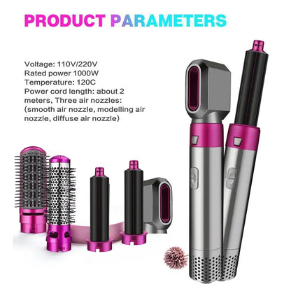 5-in-1 Ionic Hair Styler