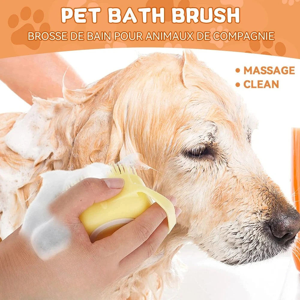 Silicone Pet Bathing Brush