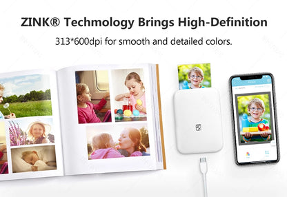 Portable Mini Photo Printer