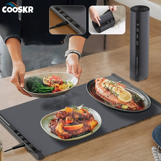 Portable Food Warmer Plate