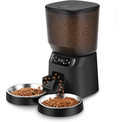 Dual Automatic Cat Feeder