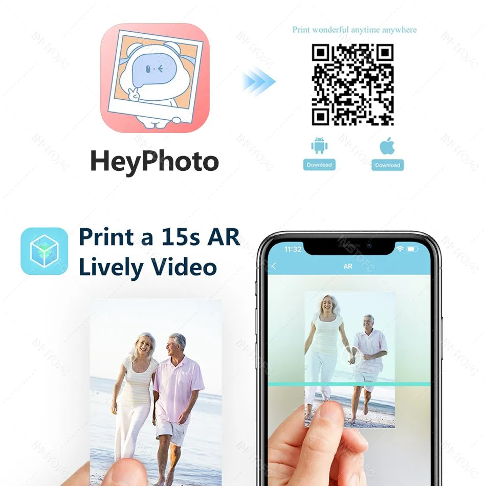 Portable Mini Photo Printer