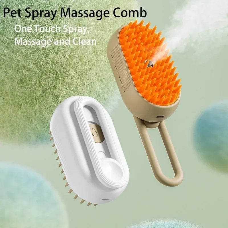 3-in-1 Steamy Pet Brush