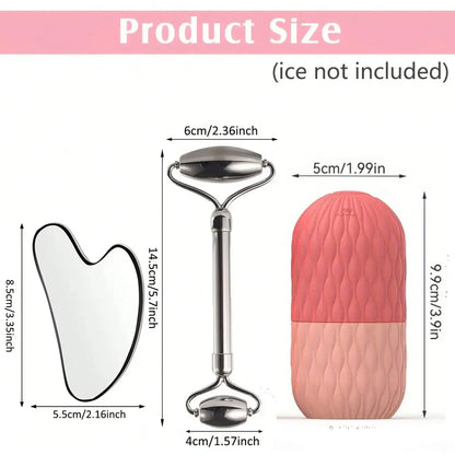 Ice Roller & Gua Sha Set