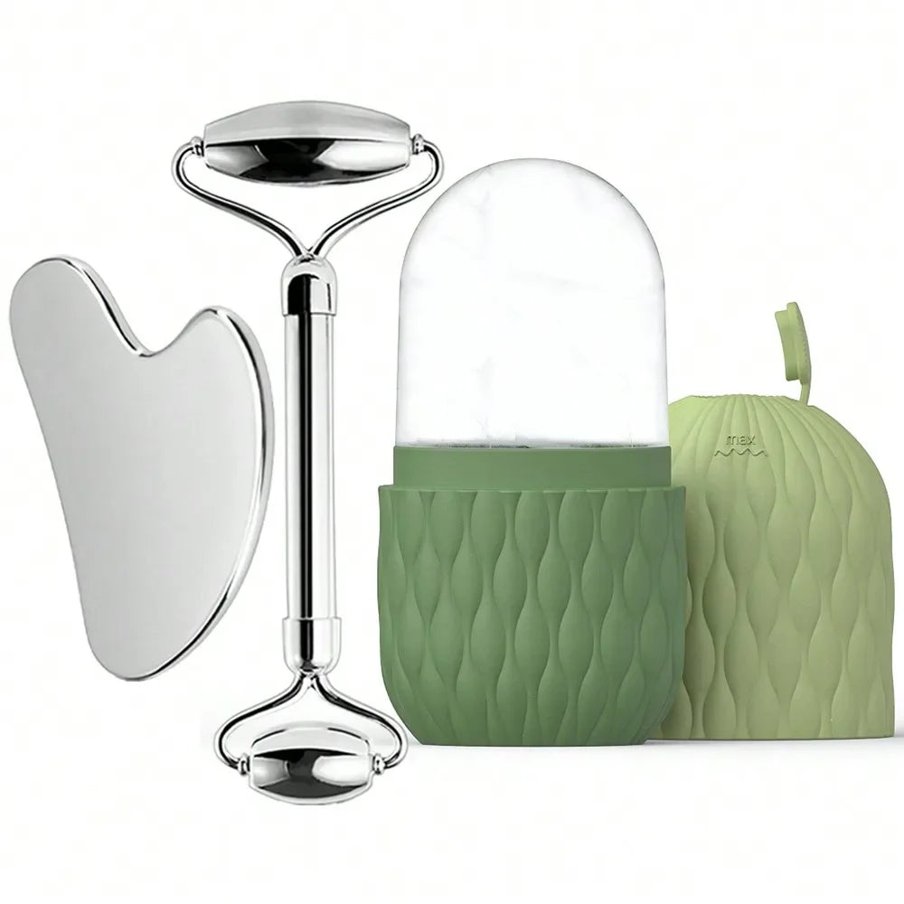 Ice Roller & Gua Sha Set