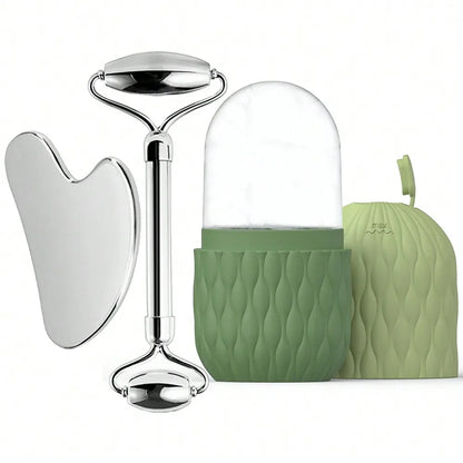 Ice Roller & Gua Sha Set
