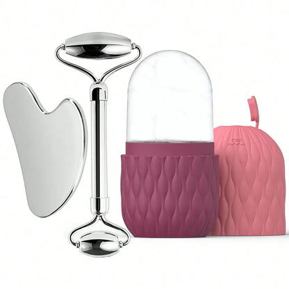 Ice Roller & Gua Sha Set