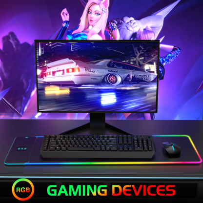 RGB Wireless Charging Mousepad