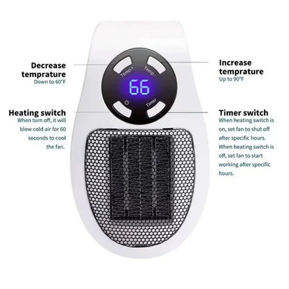 Portable Electric Room Heater