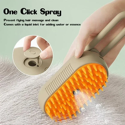 3-in-1 Steamy Pet Brush