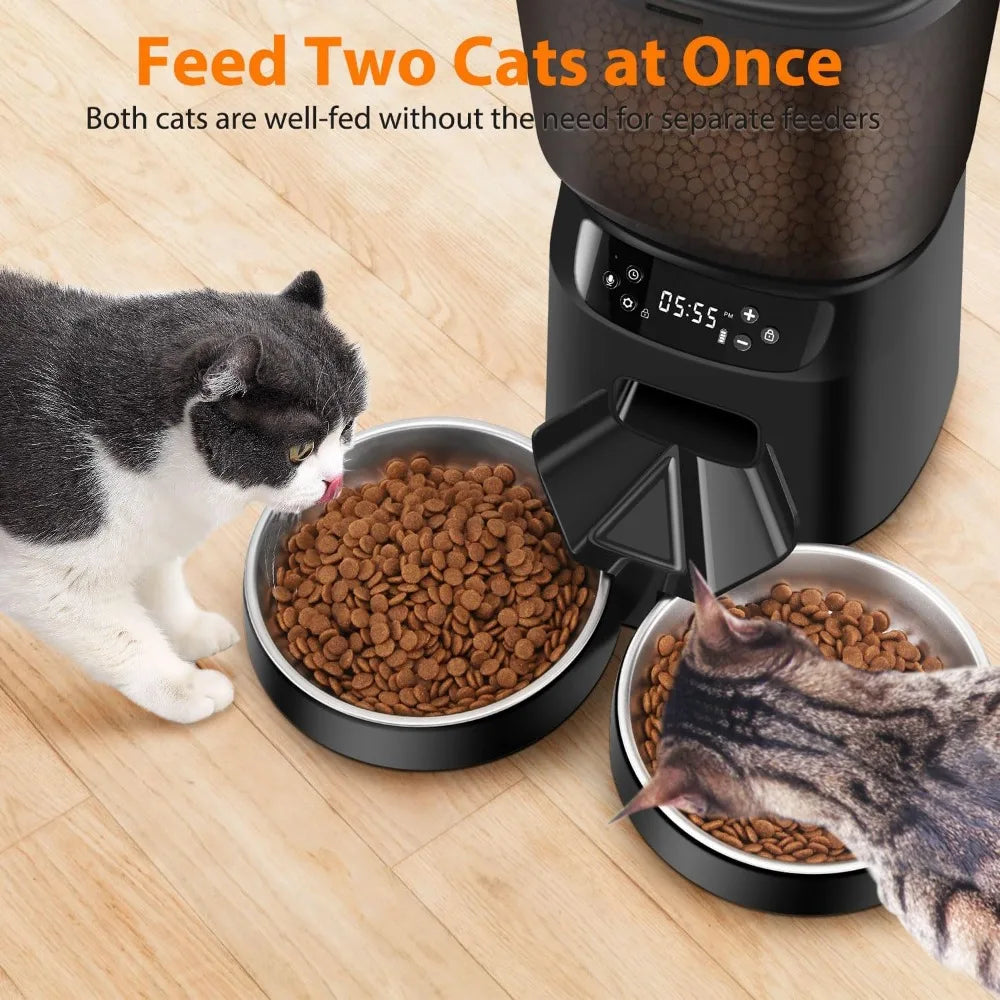 Dual Automatic Cat Feeder