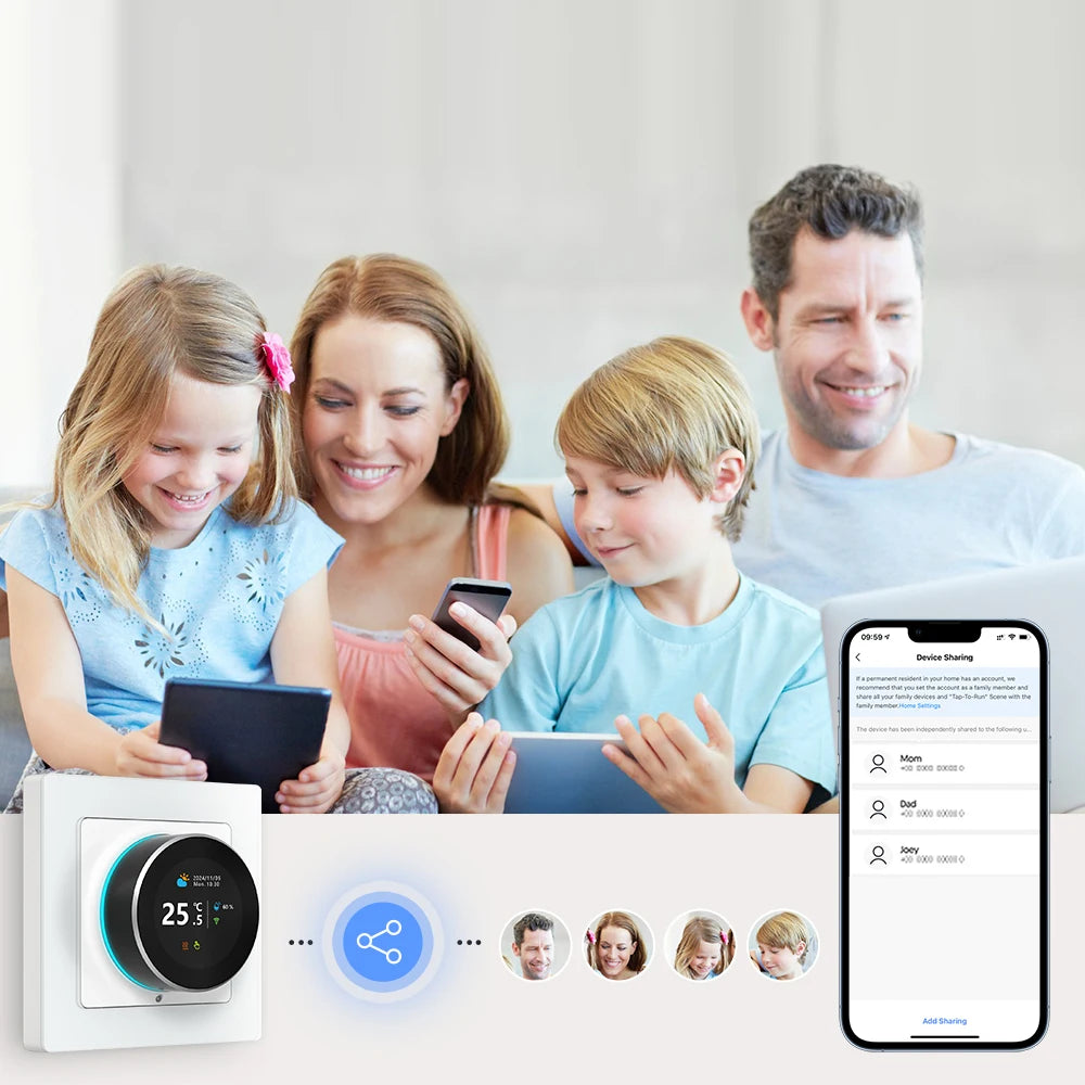 WiFi Smart Thermostat Knob