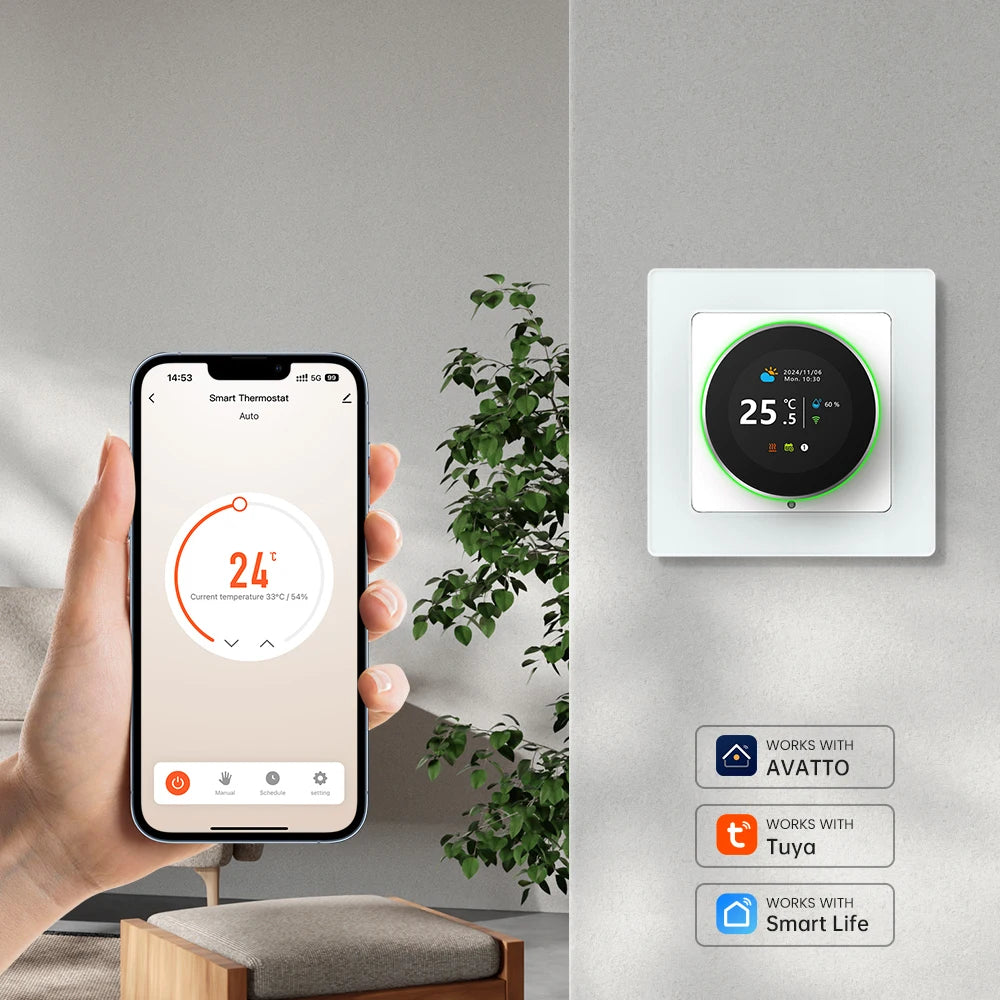 WiFi Smart Thermostat Knob