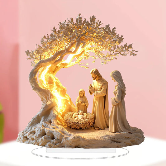 Jesus Tree of Life Statue