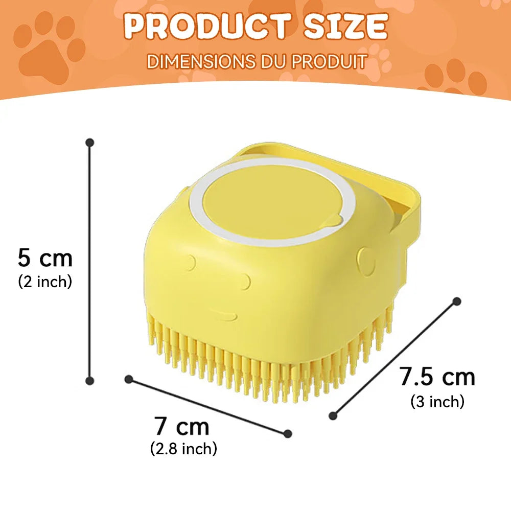 Silicone Pet Bathing Brush