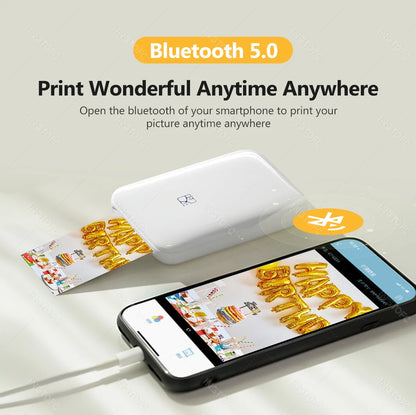 Portable Mini Photo Printer