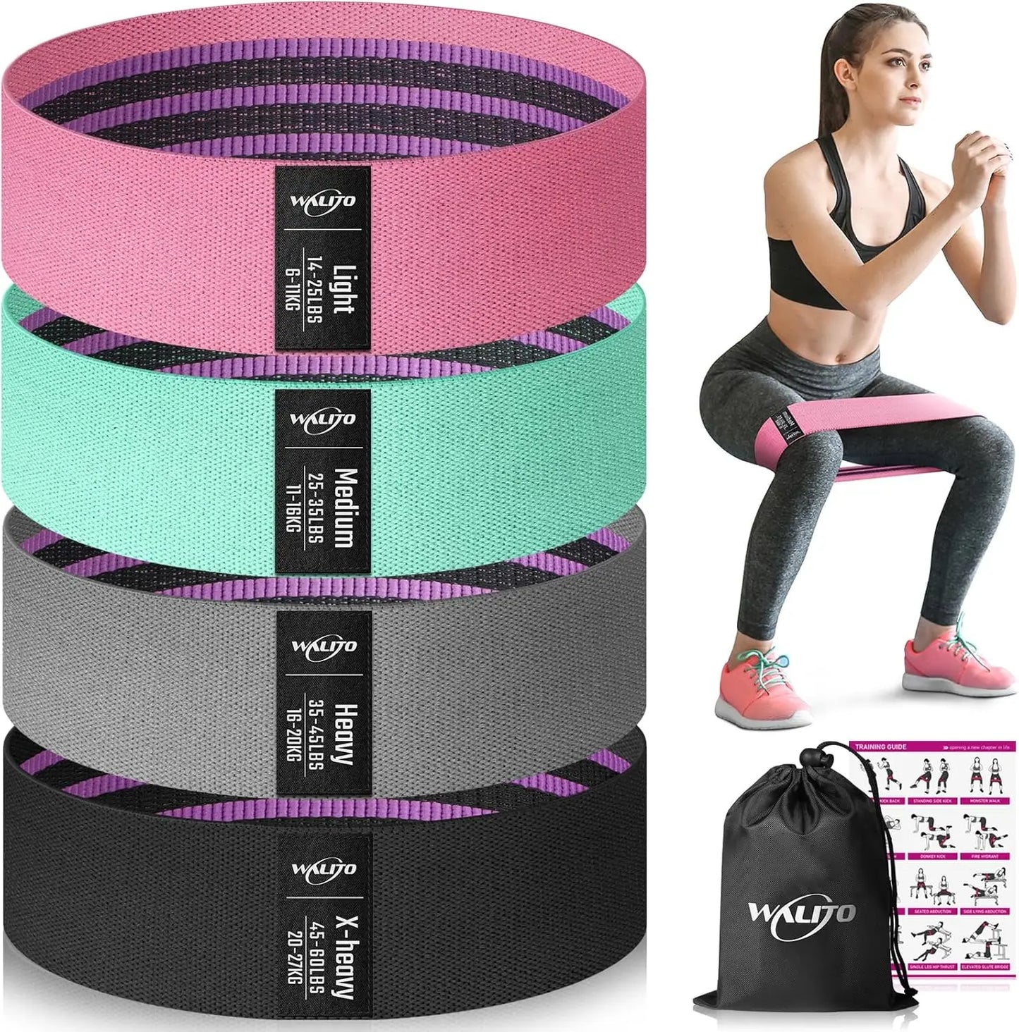 Fabric Resistance Glute Bands