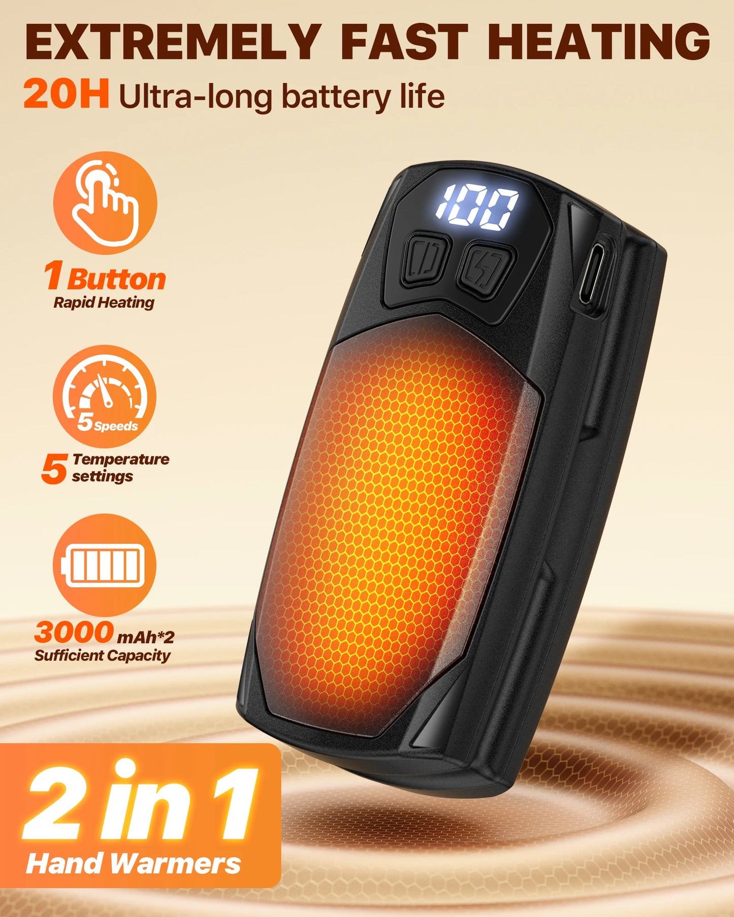 Rechargeable Electric Hand Warmers