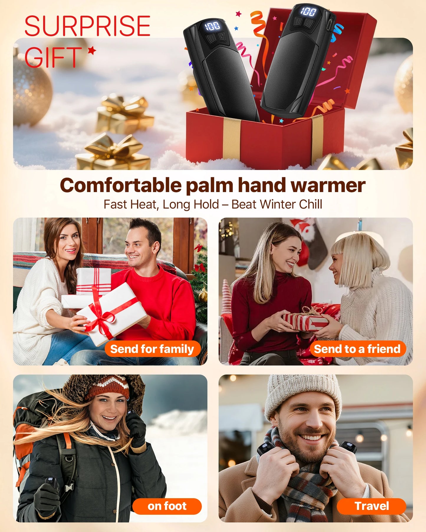 Rechargeable Electric Hand Warmers