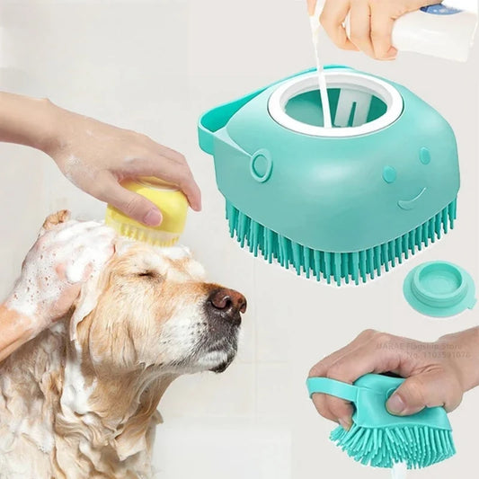 Silicone Pet Bathing Brush