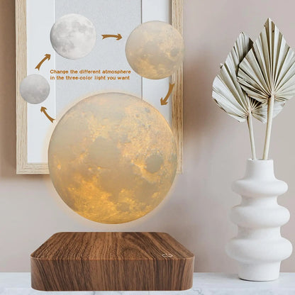 Magnetic Floating Moon Lamp