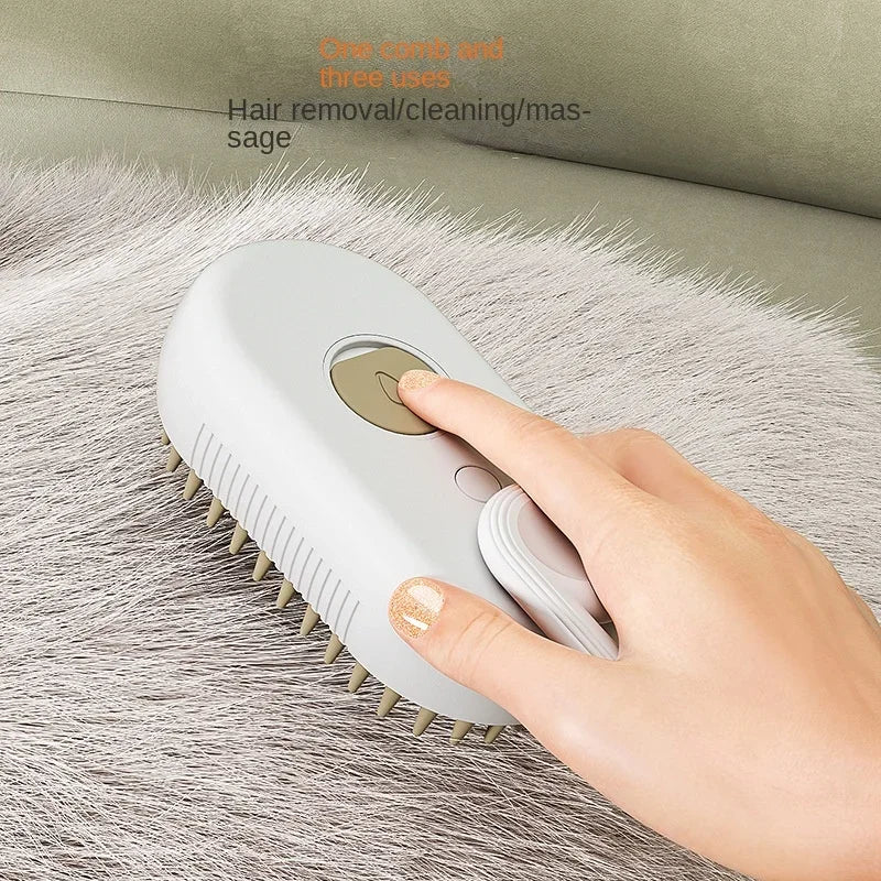 3-in-1 Steamy Pet Brush